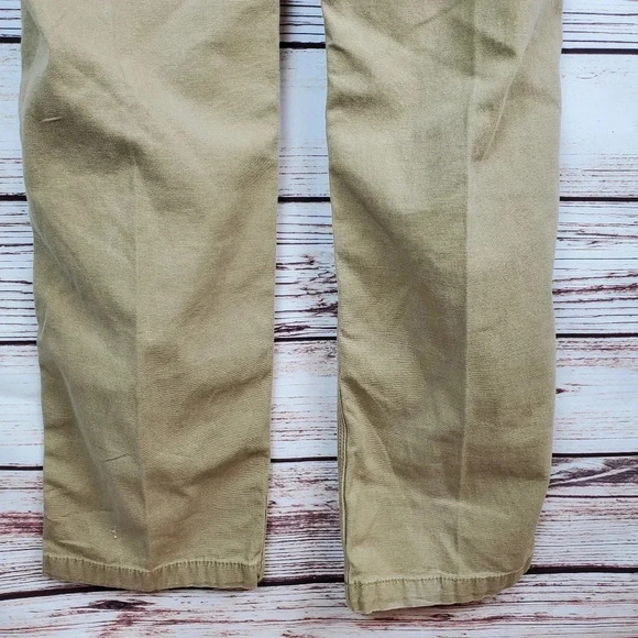 Carhartt Men's 38x34 Relaxed Fit Rigby Dungaree Tan Canvas Pants - Picture 8 of 11